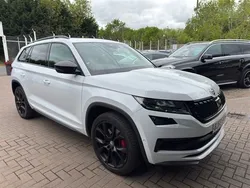 White Used 2019 Skoda Kodiaq vRS SUV | £29,695 (Expensive)