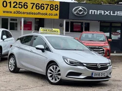 Silver Used 2018 Vauxhall Astra Design Edition Hatchback | £8,412 (Fair price)