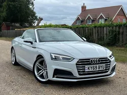 White Used 2019 Audi A5 Cabriolet S-Line Cabriolet | £18,990 (Good price)