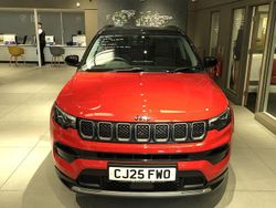 Red Used 2024 Jeep Compass Summit SUV | £27,995 (Expensive)