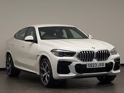 White Used 2023 BMW X6 M Sport SUV | £51,898 (Fair price)