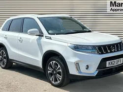 White Used 2021 Suzuki Vitara SZ5 SUV | £13,483 (Good price)