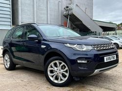 Blue Used 2016 Land Rover Discovery Sport HSE SUV | £11,500 (Good price)