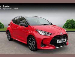 Orange Used 2021 Toyota Yaris Hybrid Edition Hatchback | £16,917 (Good price)