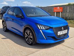 Blue Used 2020 Peugeot 208 GT-line Hatchback | £12,999 (Good price)