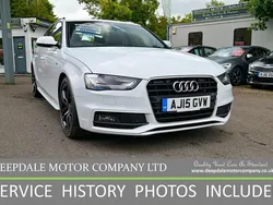 White Used 2015 Audi A4 S-Line Estate | £8,990 (Fair price)