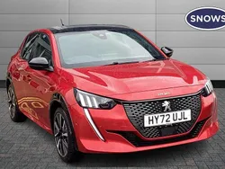Red Used 2022 Peugeot 208 GT Hatchback | £15,100 (Fair price)