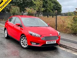 Red Used 2015 Ford Focus Titanium Hatchback | £6,295 (Good price)