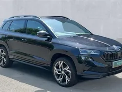 Black Used 2024 Skoda Karoq SportLine SUV | £30,250 (Fair price)