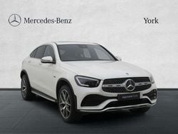 White Used 2021 Mercedes GLC300e AMG Line Premium Plus Coupe | £37,798 (A bit pricey)