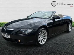 Black Used 2006 BMW 630 Cabriolet Sport Line Cabriolet | £4,450