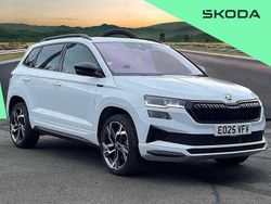 White New 2025 Skoda Karoq SportLine SUV | £29,812 (Fair price)