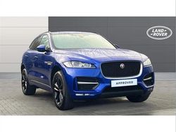 Blue Used 2017 Jaguar F-Pace R-Sport SUV | £14,990 (Fair price)