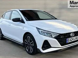 White Used 2024 Hyundai i20 N Line Hatchback | £18,690 (Fair price)