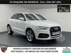White Used 2015 Audi Q3 S-line plus SUV | £13,970 (Fair price)