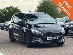 Black Used 2017 Ford S-MAX Vignale MPV | £11,000 (Fair price)