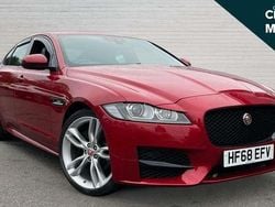 Red Used 2018 Jaguar XF R-Sport Sedan | £14,897 (Fair price)