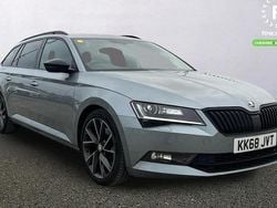 Grey Used 2019 Skoda Superb SportlinePlus Estate | £23,899 (Fair price)