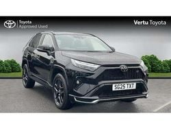 Black Used 2025 Toyota RAV4 Hybrid Sport SUV | £39,995 (Expensive)