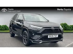 Black Used 2025 Toyota RAV4 Hybrid Sport SUV | £39,995 (Expensive)