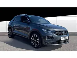 Grey Used 2021 VW T-Roc R-line SUV | £22,495 (Fair price)