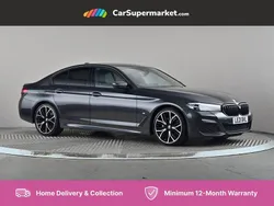 Grey Used 2021 BMW 520 M Sport Sedan | £22,597 (Fair price)
