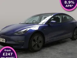 Blue Used 2021 Tesla Model 3 Long Range Sedan | £16,233 (Fair price)