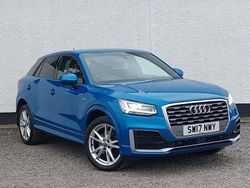 Blue Used 2017 Audi Q2 S-Line SUV | £14,698 (Fair price)