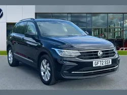 Black Used 2022 VW Tiguan Life SUV | £20,506 (Fair price)