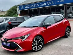 Black/red Used 2021 Toyota Corolla Hatchback | £16,995 (Fair price)