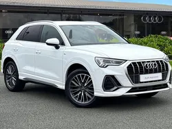 White Used 2023 Audi Q3 S-Line SUV | £27,750 (Good price)