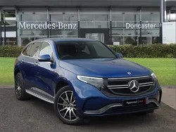 Blue Used 2022 Mercedes EQC400 AMG line SUV | £26,495 (Super price)
