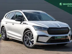 Silver Used 2024 Skoda Enyaq iV SportlinePlus SUV | £32,995 (Fair price)