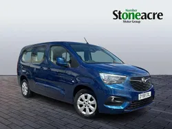 Blue Used 2018 Vauxhall Combo S MPV | £10,250 (Fair price)