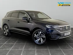 Blue Used 2021 VW Touareg R-line SUV | £30,595 (Super price)