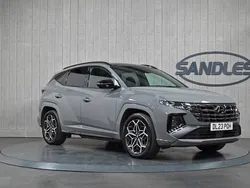 Grey Used 2023 Hyundai Tucson N Line SUV | £24,799 (Fair price)