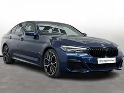 Blue Used 2022 BMW 530 M Sport Sedan | £34,800 (Expensive)