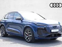 Blue Used 2024 Audi Q6 e-tron Comfort SUV | £70,990