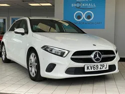White Used 2019 Mercedes A180 Executive Hatchback | £15,695 (Fair price)