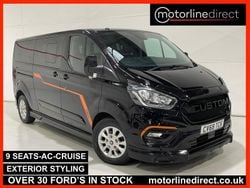 Black Used 2018 Ford Tourneo Custom Zetec Van | £19,989 (A bit pricey)
