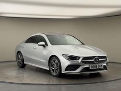 Iridium silver Used 2021 Mercedes CLA250 AMG line Sedan | £25,700 (Fair price)