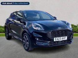 Black Used 2023 Ford Puma Gen-E ST-Line Hatchback | £15,299