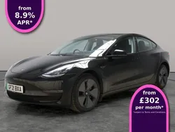 Black Used 2021 Tesla Model 3 Long Range Sedan | £19,038 (Fair price)