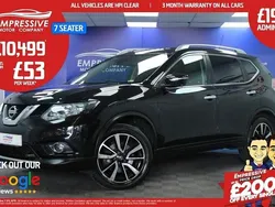 Black Used 2017 Nissan X-Trail N-Vision SUV | £10,499 (Fair price)