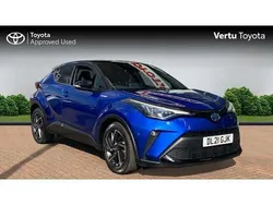 Blue Used 2021 Toyota C-HR SUV | £20,684 (A bit pricey)