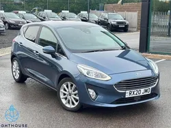 Blue Used 2020 Ford Fiesta Titanium Hatchback | £10,995 (Fair price)