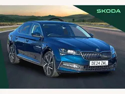 Petrol blue Used 2024 Skoda Superb LAURIN & KLEMENT Hatchback | £28,990 (Expensive)