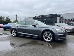 Grey Used 2018 Audi A5 Sportback S-Line Hatchback | £13,999 (Fair price)