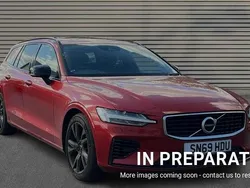 Red Used 2019 Volvo V60 R-Design Estate | £22,687