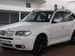 White Used 2009 BMW X3 Sport Line SUV | £2,195 (Super price)
